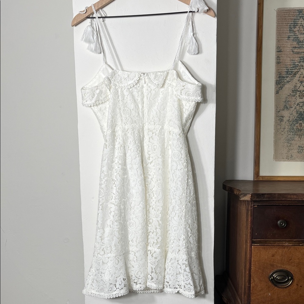 White Lace Dress - Picture 9 of 9